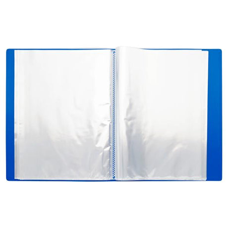 Concept A4 60 Pocket Display Book - Blue | Stationery Shop UK
