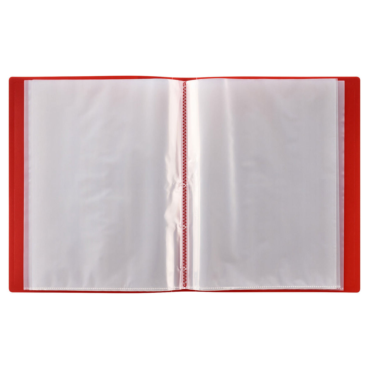 Concept A4 60 Pocket Display Book - Red-Display Books-Concept|StationeryShop.co.uk