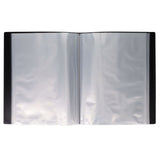 Concept A4 Display Book - Black - 80 Pocket-Display Books-Concept|StationeryShop.co.uk