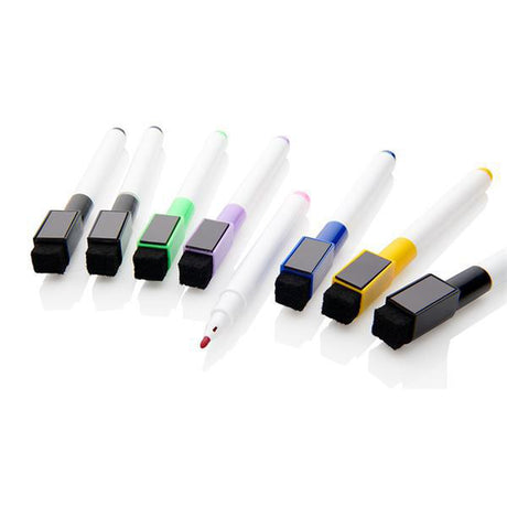 Concept Dry Erase Markers with Eraser Lid - Pack of 5