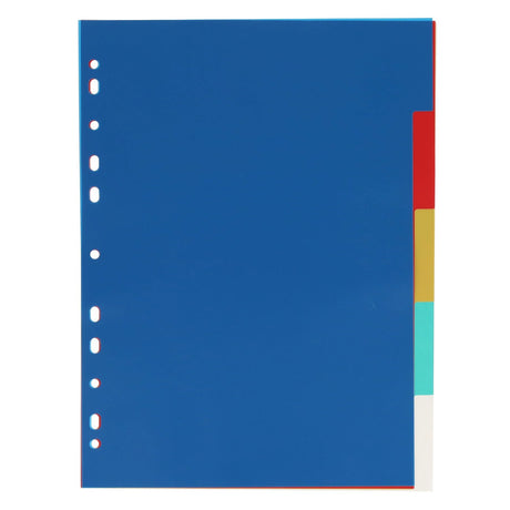 Concept Extra Strong Plastic Subject Dividers - 5 Dividers | Stationery Shop UK