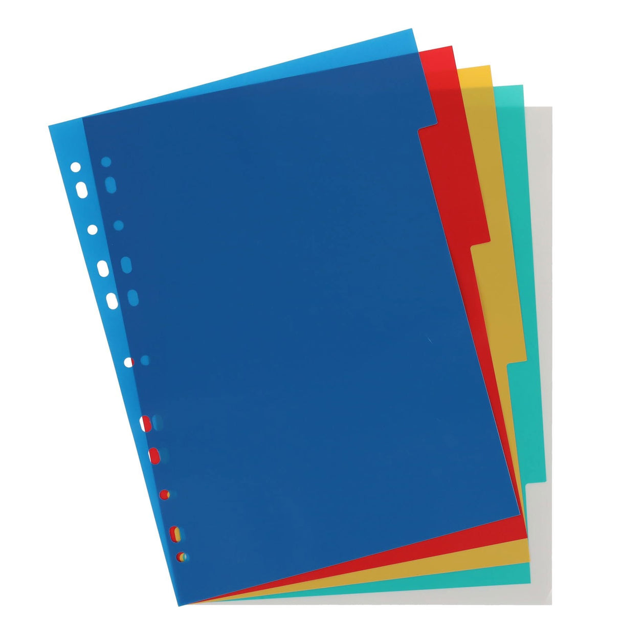 Concept Extra Strong Plastic Subject Dividers - 5 Dividers | Stationery Shop UK