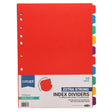 Concept Extra Strong Subject Dividers - 230 gsm - 10 Tabs