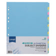 Concept Extra Wide A-Z Subject Dividers - 20 Tabs