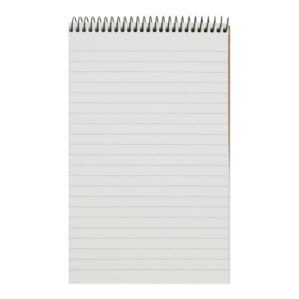 Concept Green 200mm x 126mm Spiral Shorthand Notebook from Recycled Paper - 160 Pages | Stationery Shop UK
