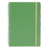 Concept Green A5 Project Book - 100 Sheets - Green | Stationery Shop UK