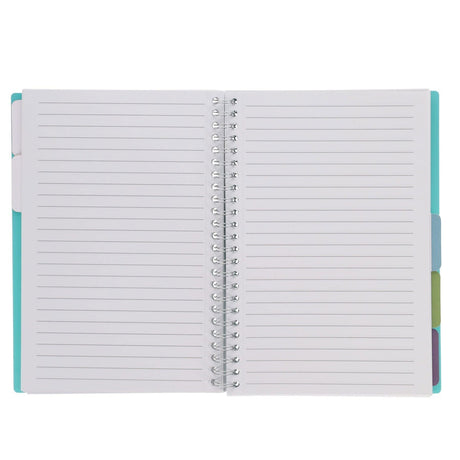 Concept Green A5 Project Book - 100 Sheets - Turquoise