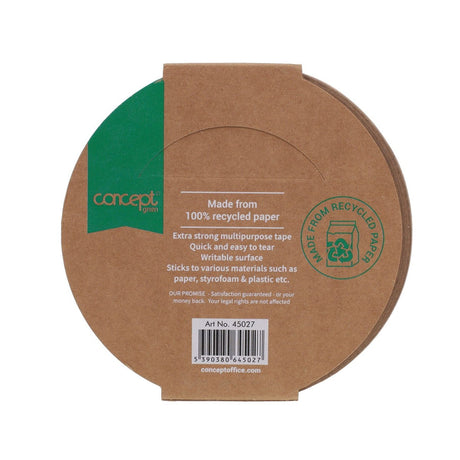 Concept Green Brown Kraft Paper Tape - 48mmx50m