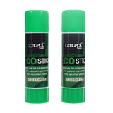 Concept Green Eco Glue Stick - 25G - Pack of 2-Craft Glue & Office Glue-Icon|StationeryShop.co.uk