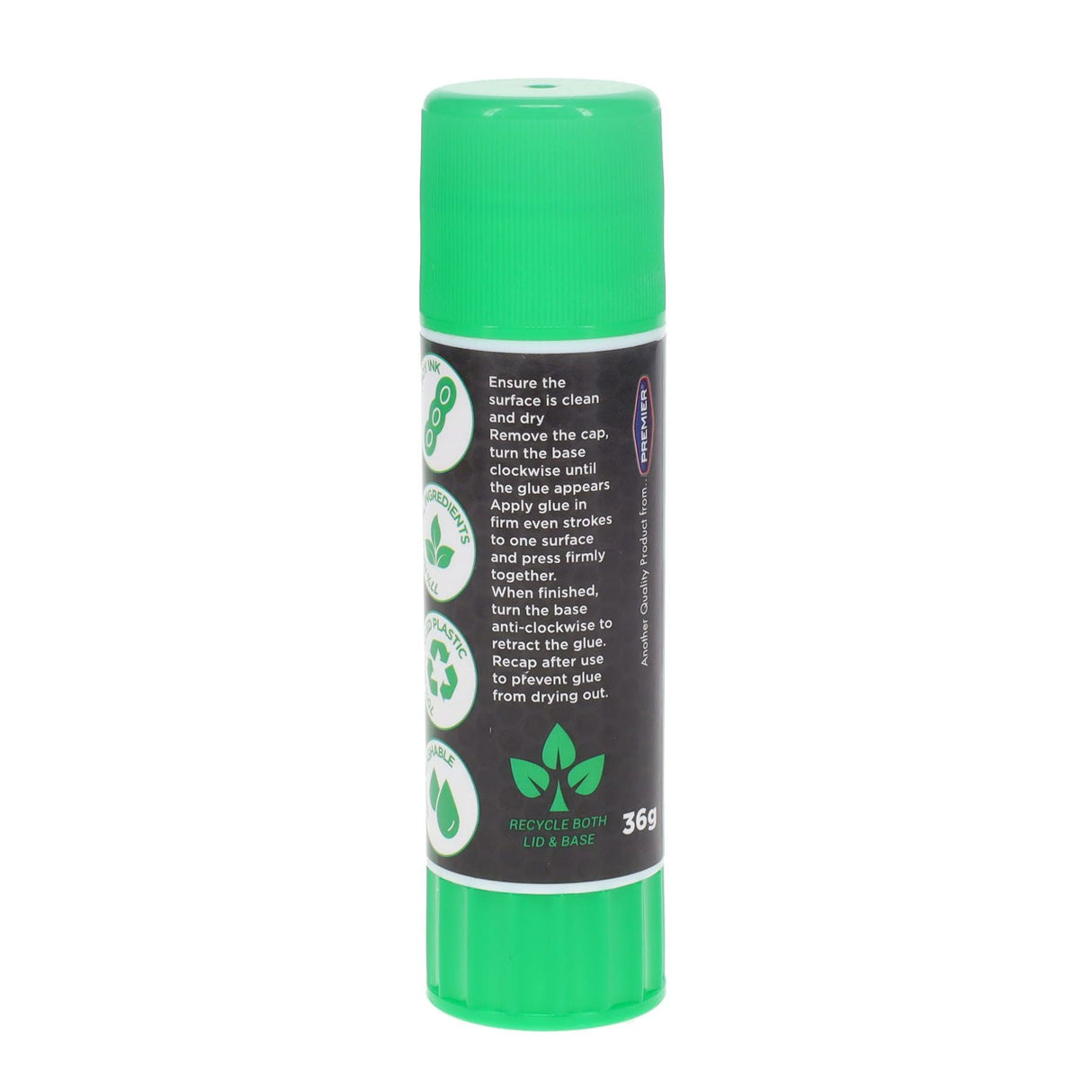 Concept Green Eco Glue Stick - 36G- Pack of 2 | Stationery Shop UK