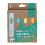 Concept Green Highlighters - Pack of 4 | Stationery Shop UK