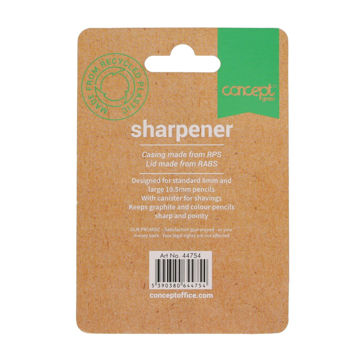 Concept Green Twin Hole Sharpener | Stationery Shop UK