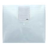 Concept Multipack | A4 Button Wallet - Clear - Pack of 5