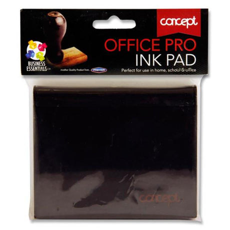 Concept Office Pro Ink Pad - Black Ink | Stationery Shop UK