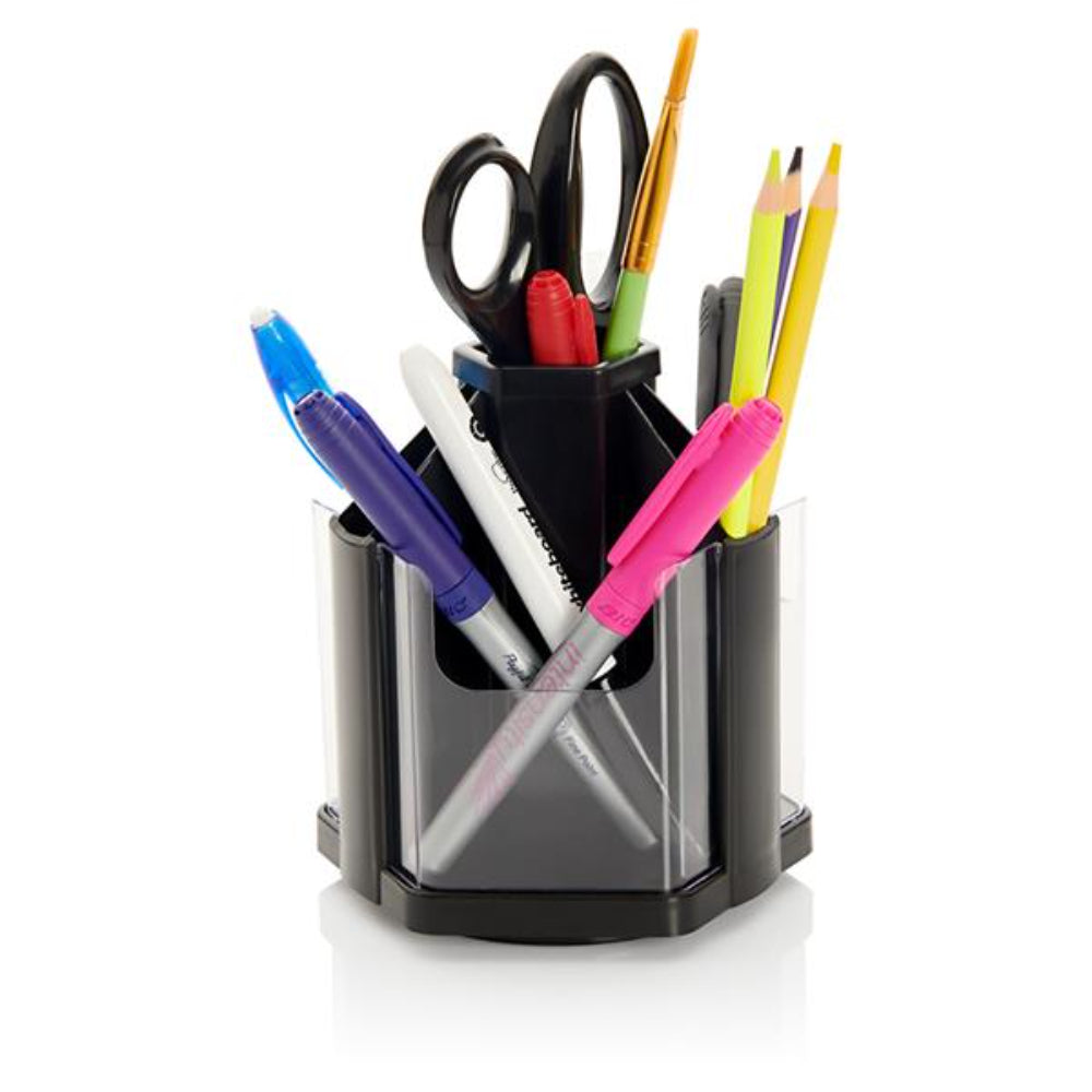Concept Rotary Pen Holder - 124 x 120 x 160mm | Stationery Shop UK