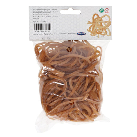 Concept Rubber Bands - Various Sizes - 100g Bag