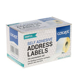 Concept Self-Adhesive White Address Labels - Pack of 200