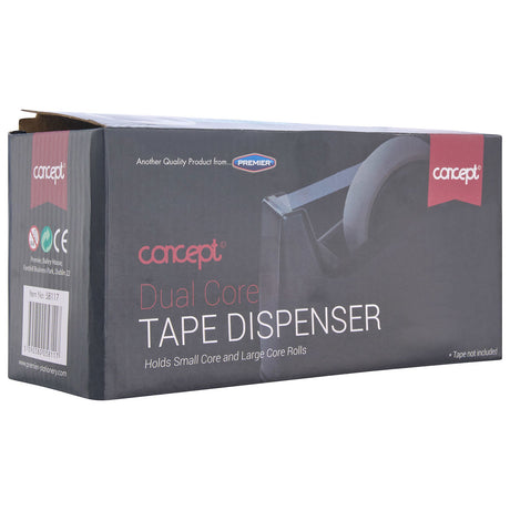 Concept Tape Dispenser - Black | Stationery Shop UK