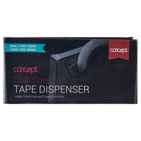 Concept Tape Dispenser - Black-Tape Dispensers & Refills-Concept|StationeryShop.co.uk