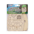 Crafty Bitz 3D Wooden Fairy Door- Fairies Live Here