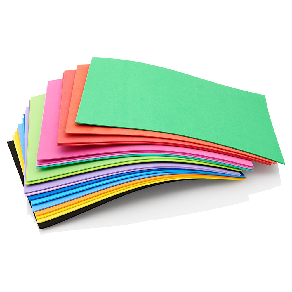 Crafty Bitz A4 Foam Sheets - Pack of 20-Foam Sheets & Shapes-Crafty Bitz | Buy Online at Stationery Shop