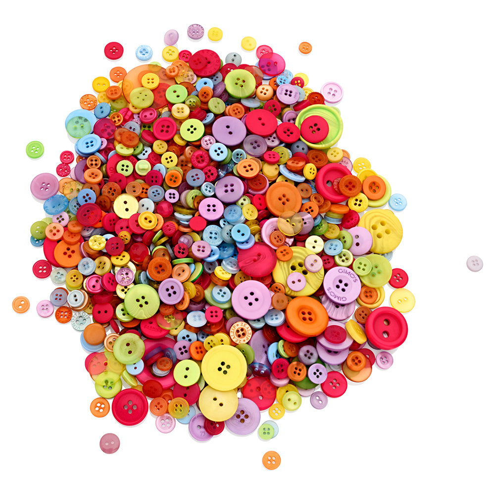 Crafty Bitz Assorted Buttons - 30g Bag | Stationery Shop UK