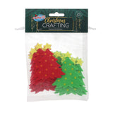 Crafty Bitz Christmas Crafting - Festive Felt Stickers - Pack of 20-Felt-Crafty Bitz | Buy Online at Stationery Shop