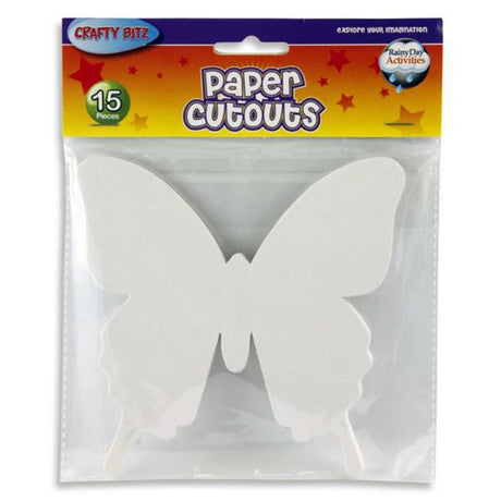 Crafty Bitz Cutouts - Butterfly - Pack of 15 | Stationery Shop UK