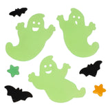 Crafty Bitz Halloween Window Stickers - Glow In The Dark - Pack of 8 | Stationery Shop UK