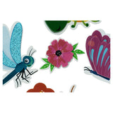 Crafty Bitz Squishy Foam Stickers - Bugs And Butterflies 2 - Pack of 8 | Stationery Shop UK