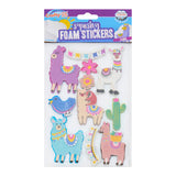 Crafty Bitz Squishy Foam Stickers - Llama 2 - Pack of 11 | Stationery Shop UK