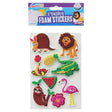 Crafty Bitz Squishy Foam Stickers - Wild Animals 1 - Pack of 10