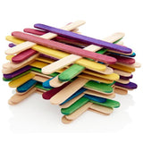 Crafty Bitz Wooden Lollipop Sticks - Pack of 50-Lollipop & Match Sticks-Crafty Bitz|StationeryShop.co.uk