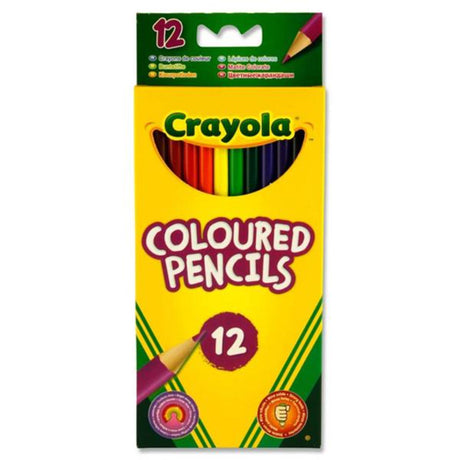 Crayola Coloured Pencils - Pack of 12 | Stationery Shop UK