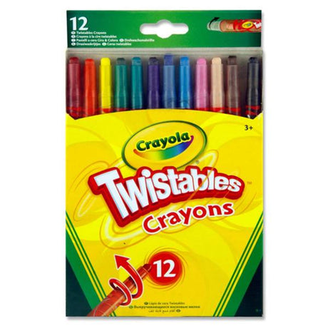 Crayola Twistables Crayons - Pack of 12-Crayons-Crayola | Buy Online at Stationery Shop