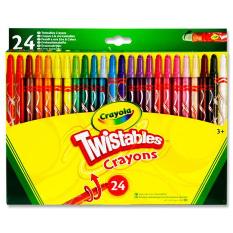 Crayola Twistables Crayons - Pack of 24 | Stationery Shop UK