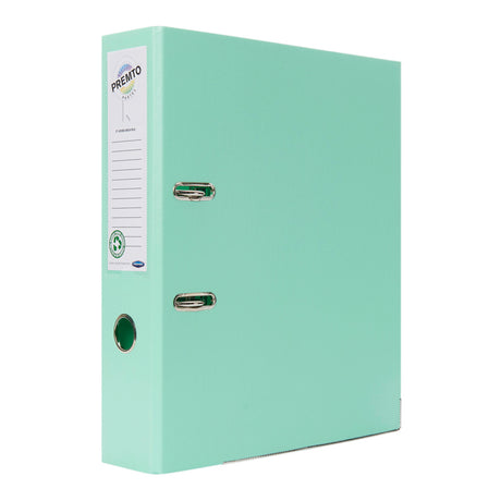 Premto Pastel A4 Lever Arch File - Mint Magic-Lever Arch Files-Premto|StationeryShop.co.uk