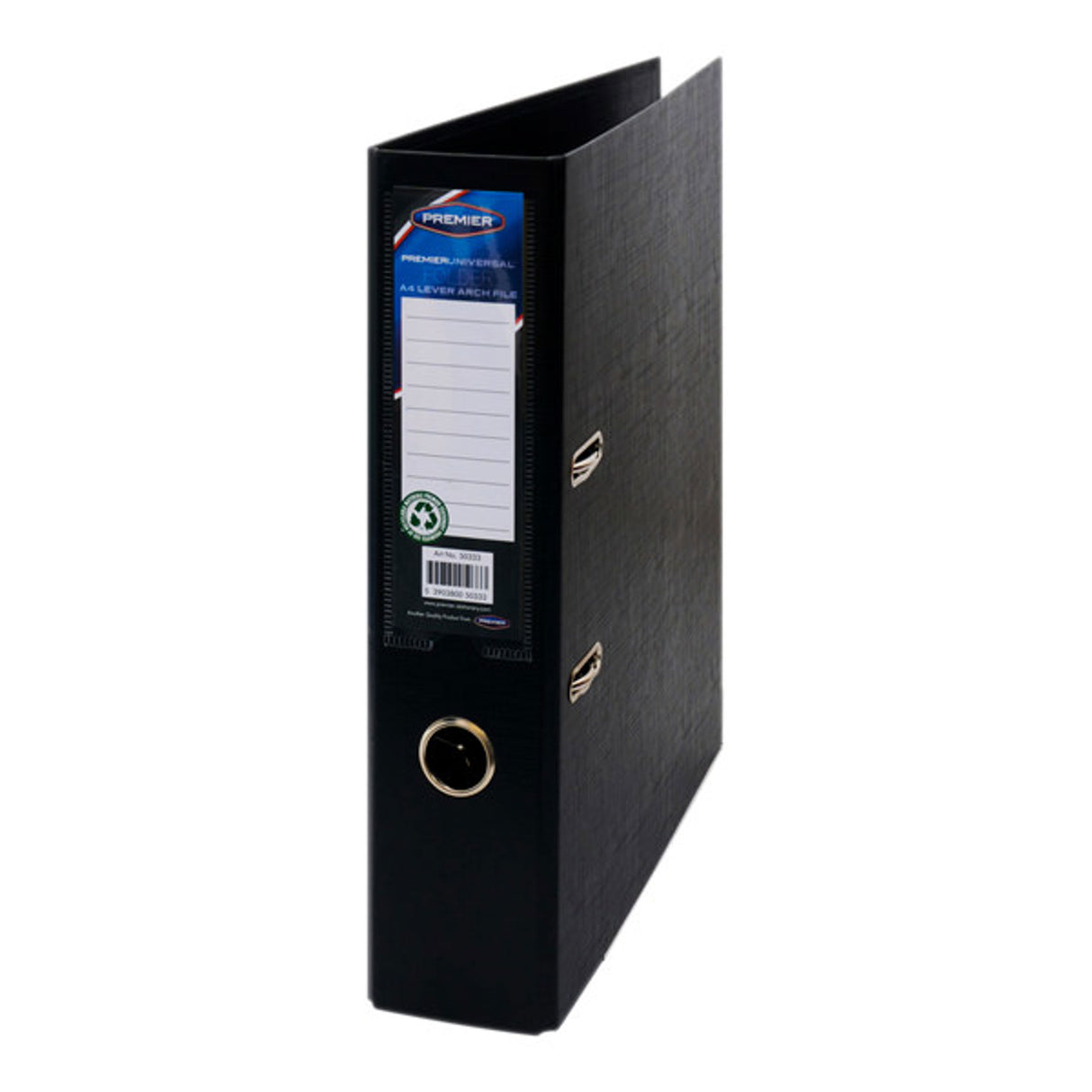 Premier A4 Lever Arch File - Black