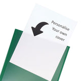 Concept A4 Presentation Ring Binder - Green
