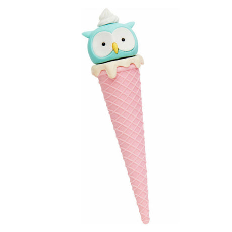 Emotionery 3D Ice Cream Cone Eraser - Owl | Stationery Shop UK