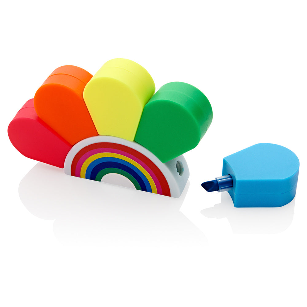 Emotionery Plush Rainbow Highlighers | Stationery Shop UK