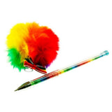 Emotionery Rainbow Plush Ballpoint Pen-Ballpoint Pens-Emotionery|StationeryShop.co.uk