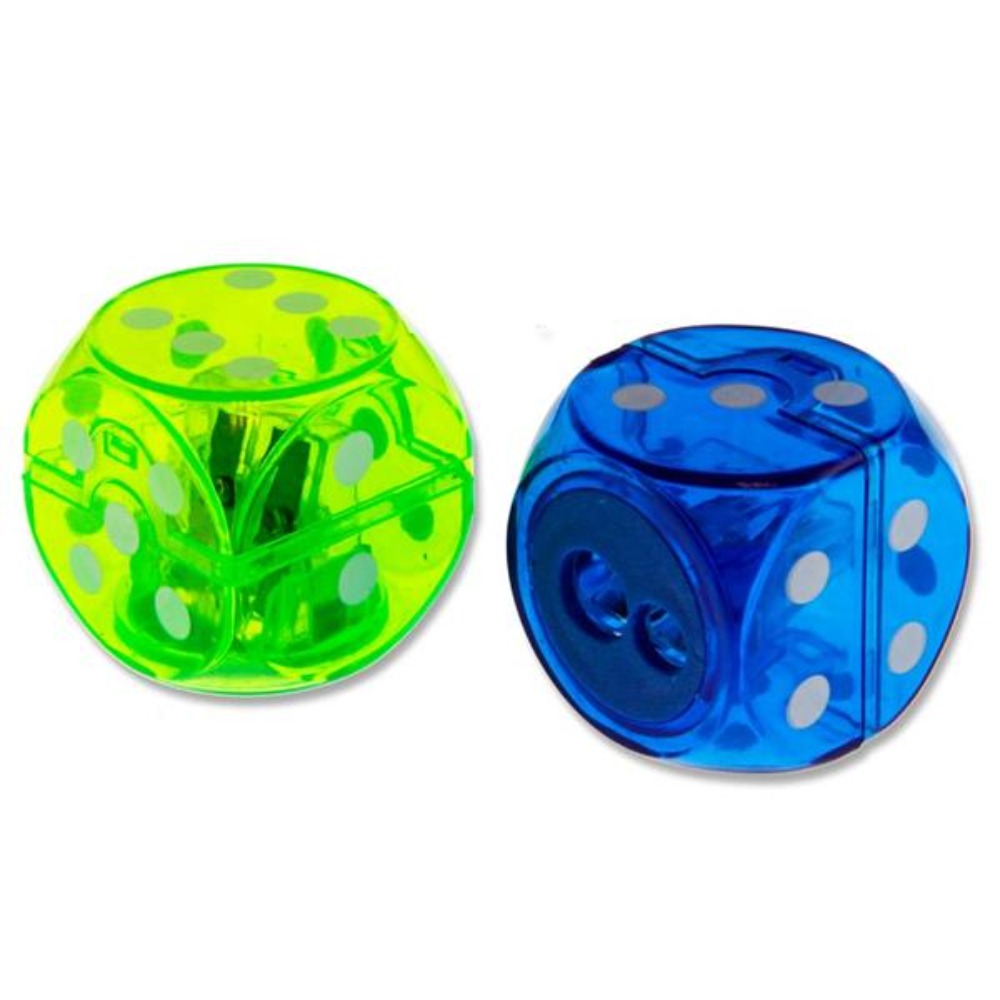 Emotionery Sharpeners - Roll The Dice - Pack of 2-Sharpeners-Emotionery|StationeryShop.co.uk
