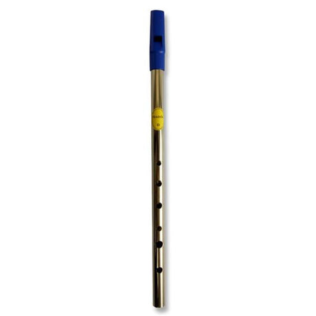 Feadog Tin Whistle - Nickel - Blue Mouthpiece | Stationery Shop UK