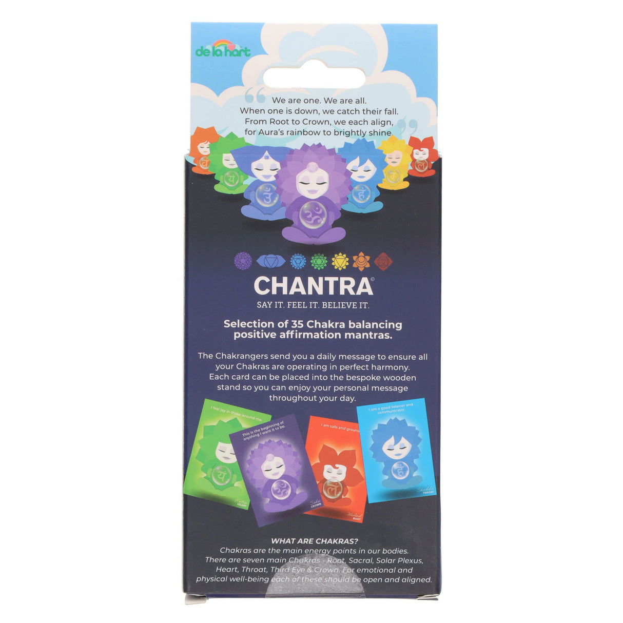 Chakranger Positive Affirmation Cards - New Beginnings - Pack of 35