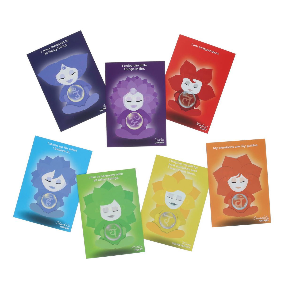 Chakranger Positive Affirmation Cards - Empowerment - Pack of 35