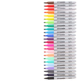 Pro:Scribe Bullet Tip Permanent Markers - Pack of 24