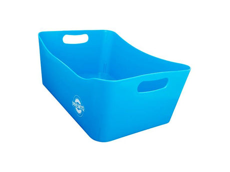 Premto Large Storage Basket - 340x225x140mm - Printer Blue-Storage Boxes & Baskets-Premto|StationeryShop.co.uk