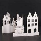 Icon Craft Laser Cut Festive Card - Christmas Scene