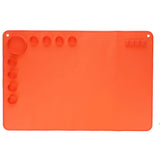 World of Colour Washable Silicone Craft Mat - Coral